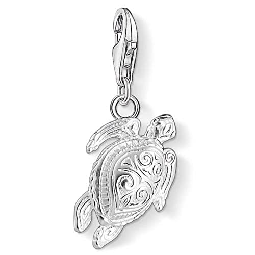 THOMAS SABO Damen Charm-Anhänger Schildkröte 925 Sterlingsilber 1222-007-12 von THOMAS SABO