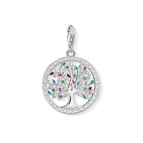 Thomas Sabo Damen Charm-Anhänger Tree of Love bunt 925 Sterling Silber 1667-473-7 Thomas Sabo Damen Charm-Anhänger Tree of Love bunt 925 Sterling Silber 1667-473-7 von THOMAS SABO