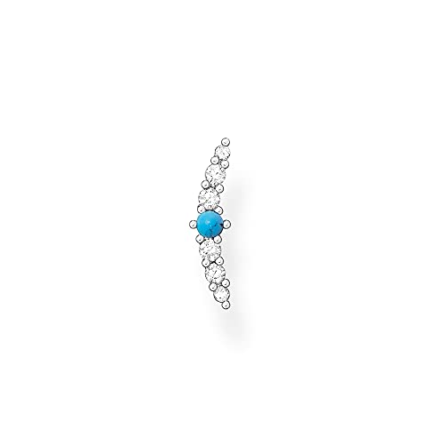 Thomas Sabo Einzel Ohrstecker türkiser Stein 925 Sterling Silber H2182-405-17 Thomas Sabo Einzel Ohrstecker türkiser Stein 925 Sterling Silber H2182-405-17 von THOMAS SABO