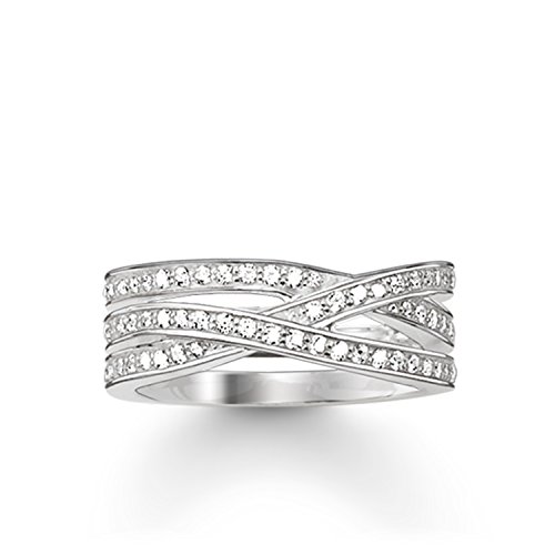 THOMAS SABO Damen Eternityring 925Er Sterlingsilber TR2012-051-14 von THOMAS SABO