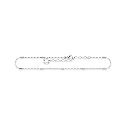 THOMAS SABO Damen Fußkette klassisch 925 Sterlingsilber AK0031-001-21-L27v von THOMAS SABO