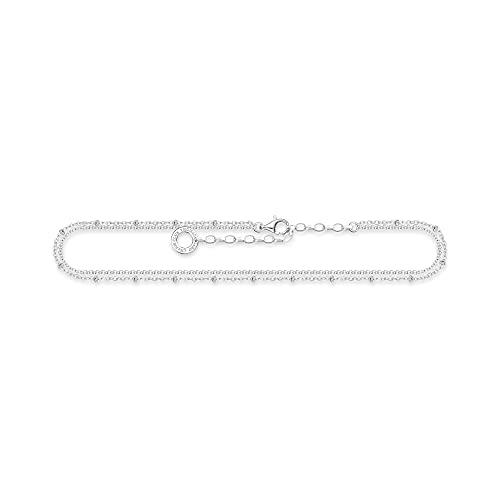 Thomas Sabo Damen Fußkette Doppelreihig 925 Sterlingsilber AK0030-001-21-L27v von THOMAS SABO