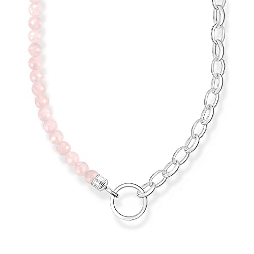 Thomas Sabo Kette mit rosa Perlen vergoldetes Silber KE2188-034-9 von THOMAS SABO