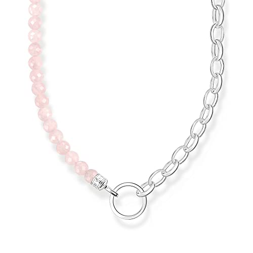 THOMAS SABO Kette mit rosa Perlen 925 Sterling Silber KE2188-034-9-L45V von THOMAS SABO