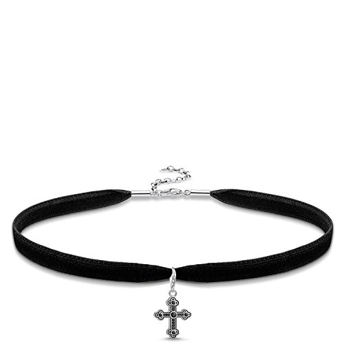 THOMAS SABO Damen-Kette ohne Anhänger 925 Sterlingsilber SET0302-889-11-L36v von THOMAS SABO