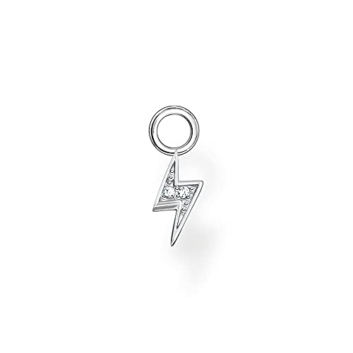 THOMAS SABO Damen Ohrring Anhänger Blitz 925er Sterlingsilber mit Zirkonia, EP017-051-14 THOMAS SABO Damen Ohrring Anhänger Blitz 925er Sterlingsilber mit Zirkonia, EP017-051-14 von THOMAS SABO