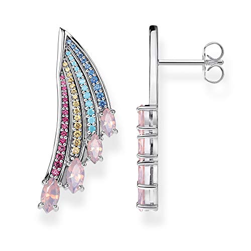 THOMAS SABO Ohrringe Bunter Kolibri Flügel silber, H2102-348-7, 3 THOMAS SABO Ohrringe Bunter Kolibri Flügel silber, H2102-348-7, 3 von THOMAS SABO
