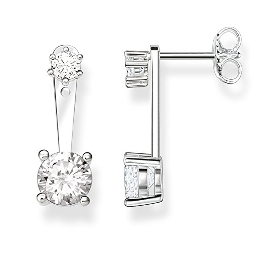 THOMAS SABO Damen-Ohrringe Ohrstecker 925 Sterling Silber Zirkonia weiß H1926-051-14 von THOMAS SABO