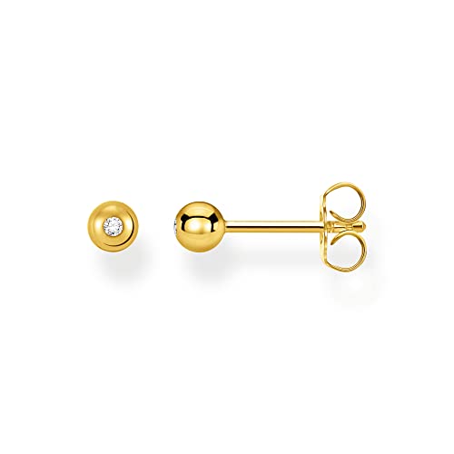 Thomas Sabo Einzel Ohrstecker weißer Stein gold vergoldetes Silber H2130-414-14 Thomas Sabo Einzel Ohrstecker weißer Stein gold vergoldetes Silber H2130-414-14 von THOMAS SABO
