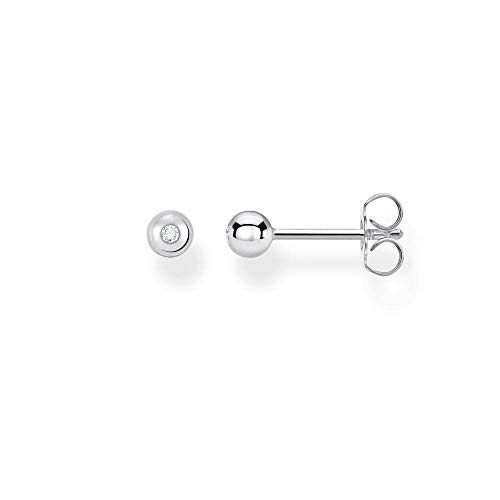 Thomas Sabo Einzel Ohrstecker weißer Stein silber 925 Sterling Silber H2130-051-14 Thomas Sabo Einzel Ohrstecker weißer Stein silber 925 Sterling Silber H2130-051-14 von THOMAS SABO