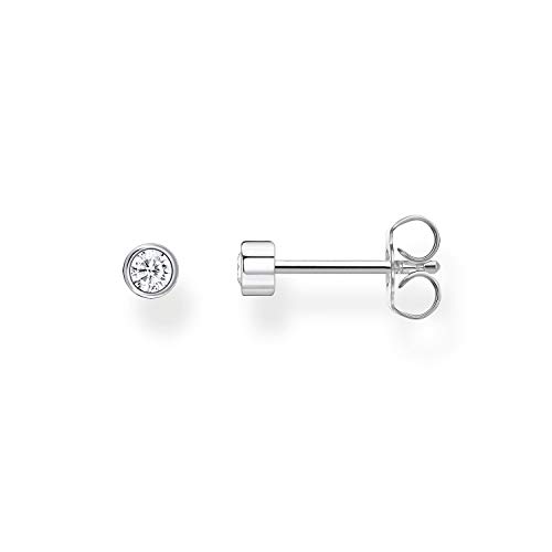 Thomas Sabo Einzel Ohrstecker weißer Stein silber 925 Sterling Silber H2136-051-14 Thomas Sabo Einzel Ohrstecker weißer Stein silber 925 Sterling Silber H2136-051-14 von THOMAS SABO