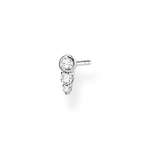Thomas Sabo Einzel Ohrstecker weiße Steine silber 925 Sterling Silber H2143-051-14 von THOMAS SABO