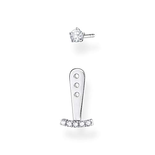 Thomas Sabo Einzel Ohrstecker weiße Steine silber 925 Sterling Silber H2152-051-14 von THOMAS SABO