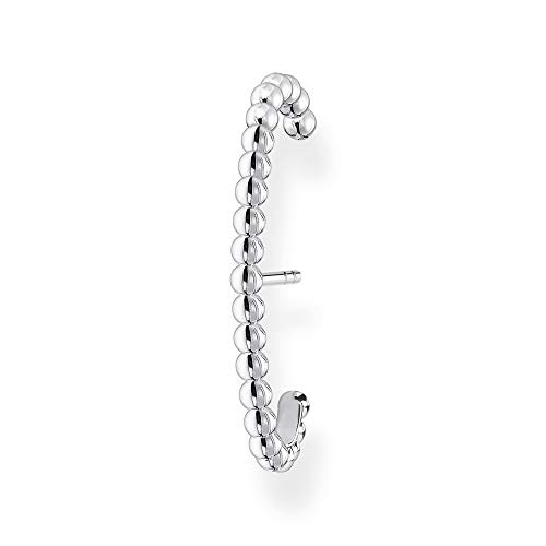 Thomas Sabo Damen Einzel Ohrstecker Kugeln silber, 925 Sterlingsilber von THOMAS SABO