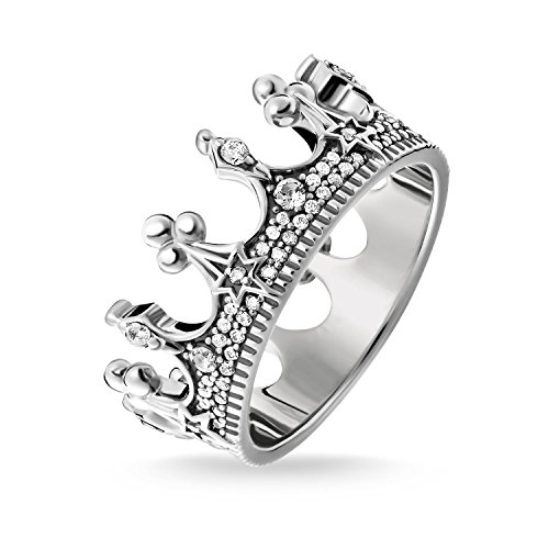 THOMAS SABO -Ringe 925_Sterling_Silber zirkonia Ringgröße 48 TR2224-643-14-48 von THOMAS SABO