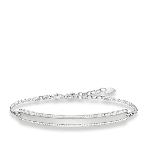 Thomas Sabo Damen-Schildarmband 925 Sterlingsilber LBA0009-051-14-L21v von THOMAS SABO