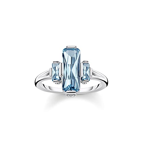 THOMAS SABO Ring große blaue Steine 925 Sterling Silber TR2267-009-1-48 THOMAS SABO Ring große blaue Steine 925 Sterling Silber TR2267-009-1-48 von THOMAS SABO