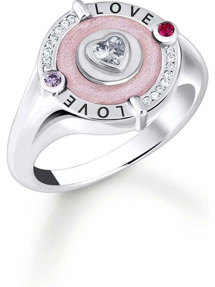 THOMAS SABO Fingerring, Korund, synthetisch von THOMAS SABO