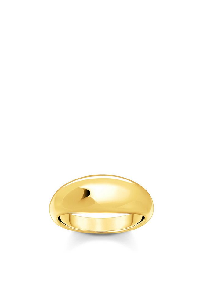 THOMAS SABO Fingerring Ring Klassisch Vergoldet (Set), mit geschlossener Akustik von THOMAS SABO