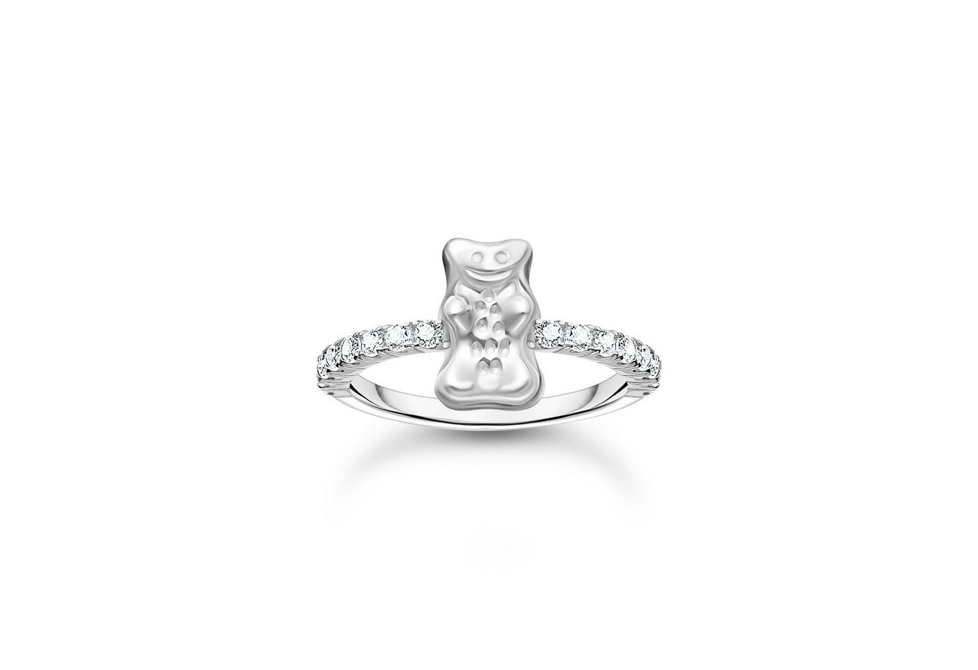 THOMAS SABO Fingerring THOMAS SABO x HARIBO: Ring mit Goldbär, mit Zirkonia (synth) von THOMAS SABO