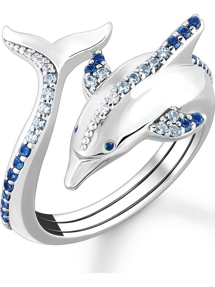 THOMAS SABO Fingerring Thomas Sabo Damenring, Spinell, synthetisch von THOMAS SABO