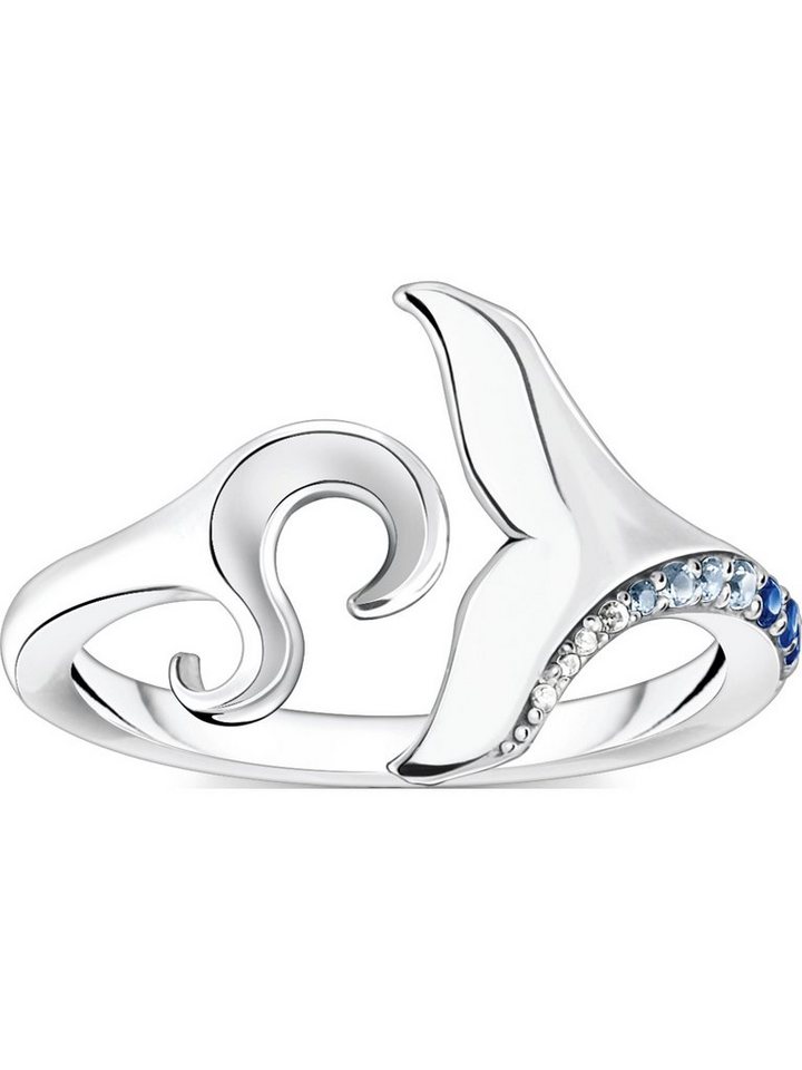 THOMAS SABO Fingerring Thomas Sabo Damenring Spinell, Spinell, synthetisch von THOMAS SABO