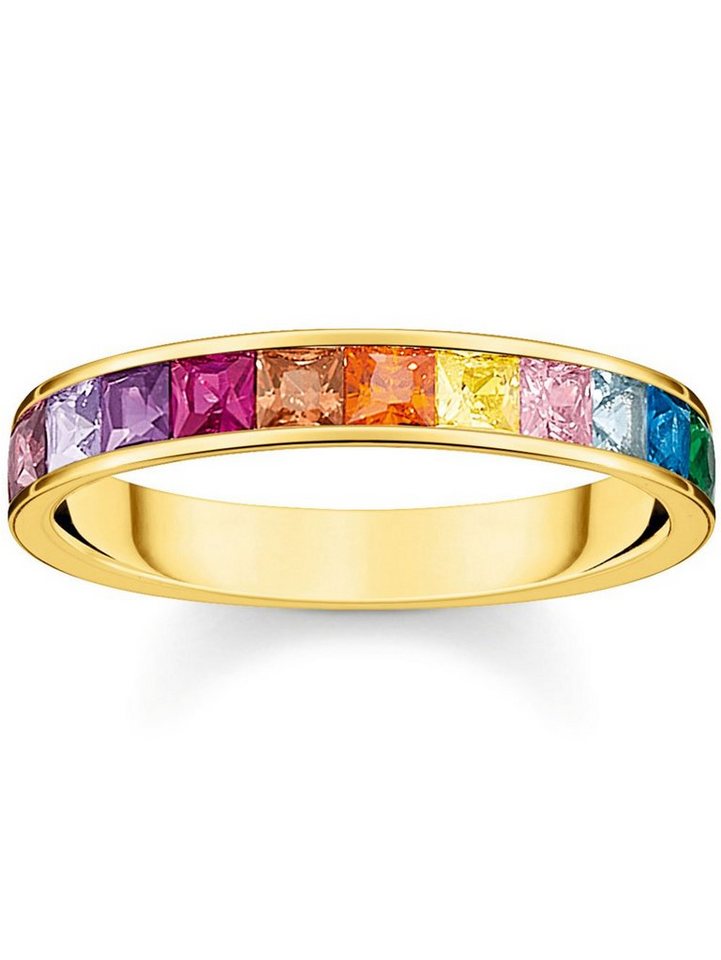 THOMAS SABO Fingerring Thomas Sabo Ring Damenring TR2403-996-7-56 von THOMAS SABO