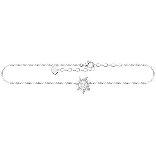 Thomas Sabo Damen Fußkettchen Sonne 925 Sterling Silber AK0019-051-14-L27v von THOMAS SABO