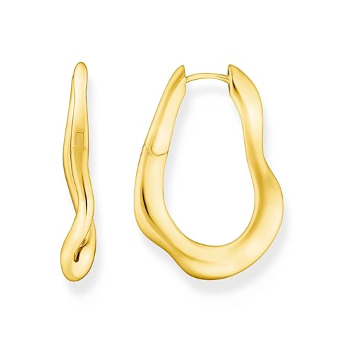 THOMAS SABO Große gewellte Creolen in Gold THOMAS SABO Große gewellte Creolen in Gold von THOMAS SABO