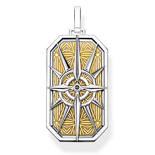 Thomas Sabo Unisex Anhänger Kompass Stern 925 Sterling Silber PE868-849-7 Thomas Sabo Unisex Anhänger Kompass Stern 925 Sterling Silber PE868-849-7 von THOMAS SABO