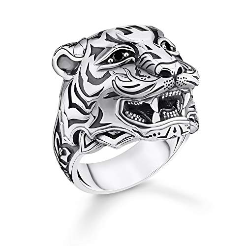 THOMAS SABO Herren Ring 925 Sterlingsilber, Geschwärzt TR2294-643-21 von THOMAS SABO