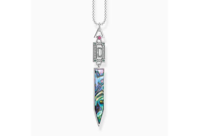 THOMAS SABO Kette mit Anhänger Abalone Perlmutt von THOMAS SABO