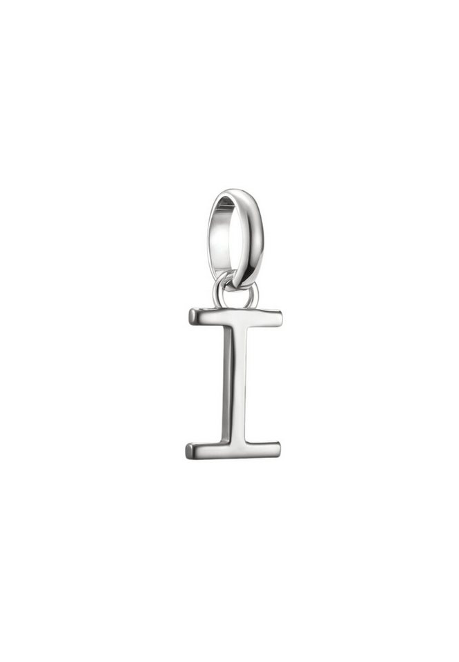 THOMAS SABO Kette mit Anhänger Charm-Anhänger Buchstabe I Connect Silber (Set) von THOMAS SABO
