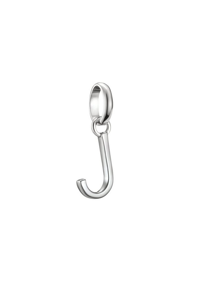 THOMAS SABO Kette mit Anhänger Charm-Anhänger Buchstabe J Connect Silber (Set) von THOMAS SABO