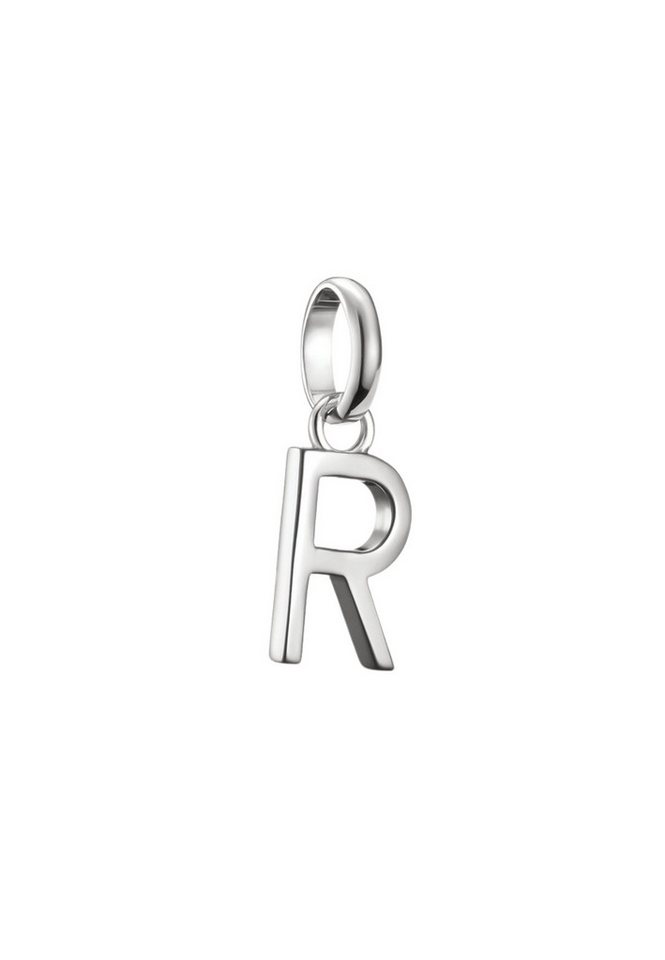 THOMAS SABO Kette mit Anhänger Charm-Anhänger Buchstabe R Connect Silber (Set) von THOMAS SABO