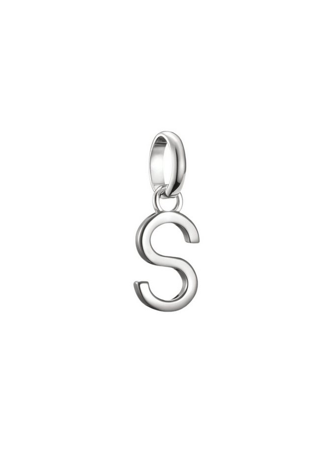 THOMAS SABO Kette mit Anhänger Charm-Anhänger Buchstabe S Connect aus Silber (Set) von THOMAS SABO