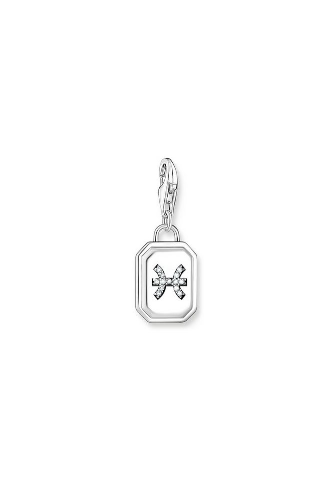 THOMAS SABO Kette mit Anhänger Charm-Anhänger Fische Zeichen (Set) von THOMAS SABO