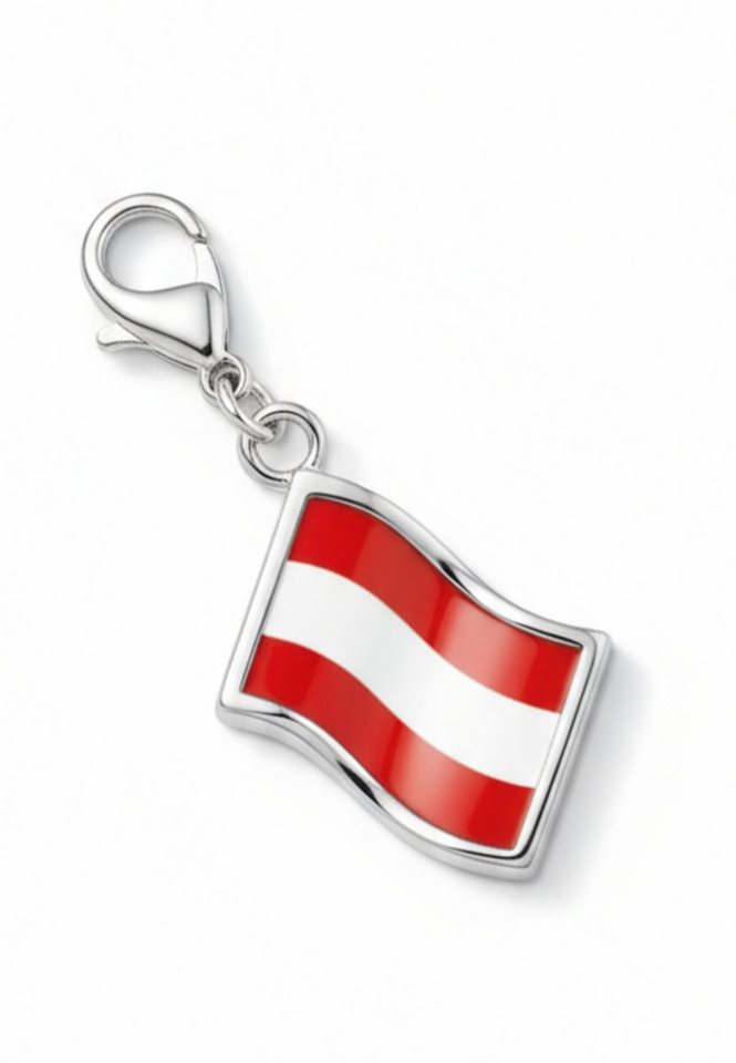 THOMAS SABO Kette mit Anhänger Charm-Anhänger Flagge Österreich (Set) von THOMAS SABO