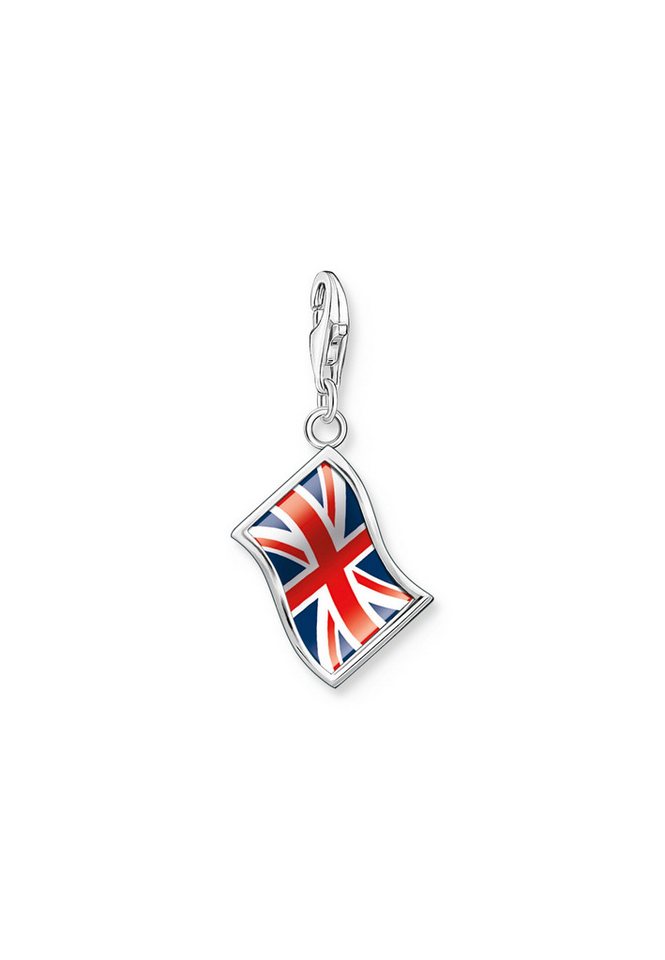 THOMAS SABO Kette mit Anhänger Charm-Anhänger LONDON Nationalflagge (Set) von THOMAS SABO