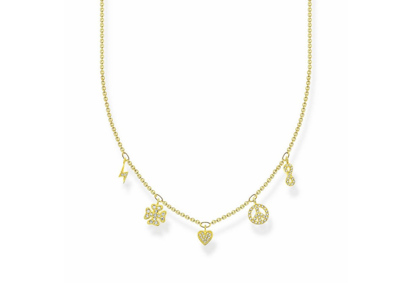 THOMAS SABO Kette mit Anhänger KE2123-414-14-L42V von THOMAS SABO