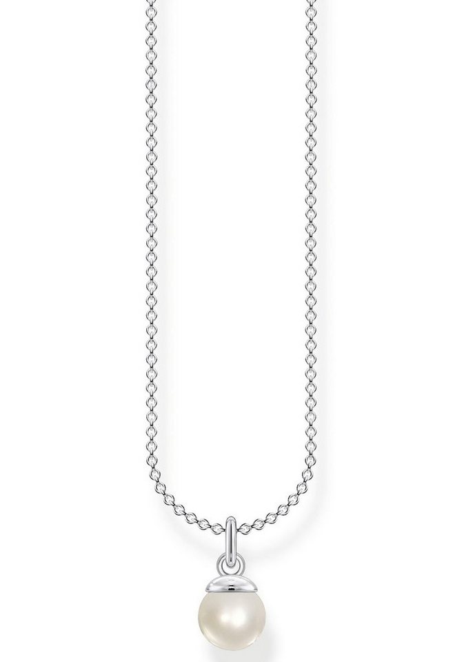 THOMAS SABO Kette mit Anhänger Perle, mit Süßwasserzuchtperle von THOMAS SABO