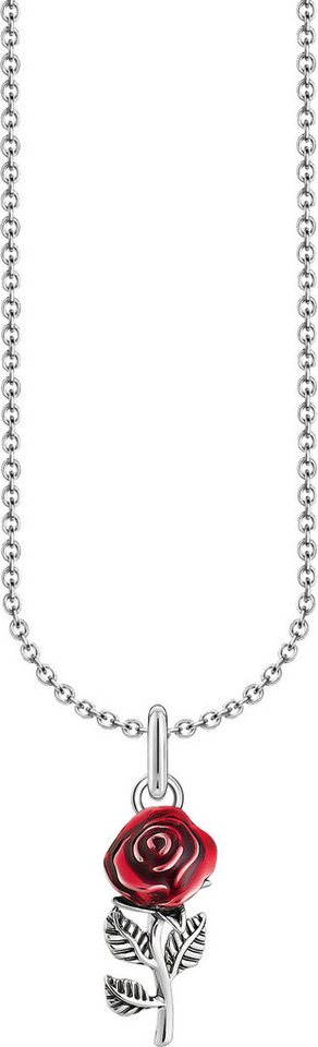 THOMAS SABO Kette mit Anhänger Rosen-Anhänger von THOMAS SABO
