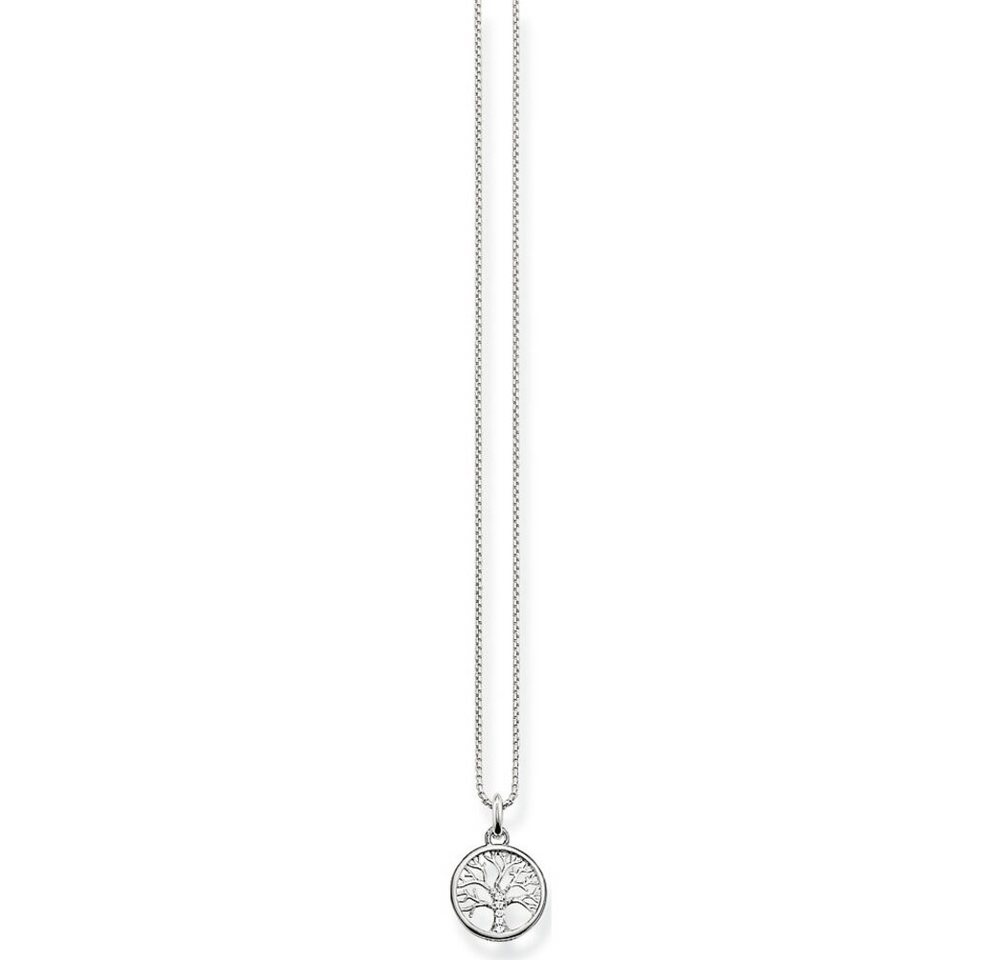 THOMAS SABO Kette mit Anhänger SCKE150145 Kette Anhänger Lebensbaum Sterling-Silber 42 cm THOMAS SABO Kette mit Anhänger SCKE150145 Kette Anhänger Lebensbaum Sterling-Silber 42 cm von THOMAS SABO