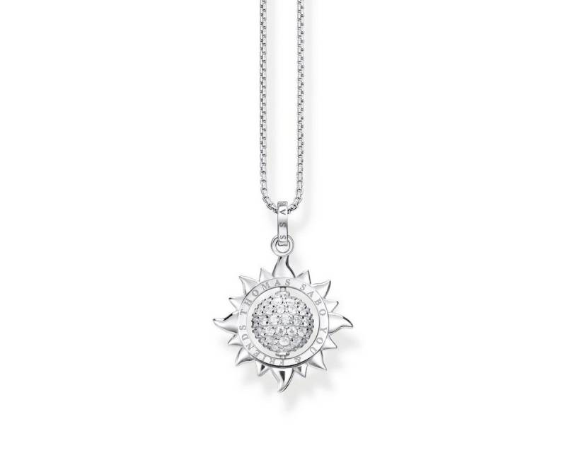 THOMAS SABO Kette mit Anhänger SCKE150335 Halskette mit Anhänger Damen Sonne Sterling-Silber THOMAS SABO Kette mit Anhänger SCKE150335 Halskette mit Anhänger Damen Sonne Sterling-Silber von THOMAS SABO
