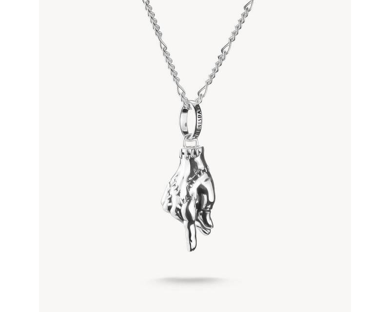 THOMAS SABO Kette mit Anhänger THOMAS SABO Kette Wednesday Eiskaltes Händchen Silber, Länge 45 cm von THOMAS SABO