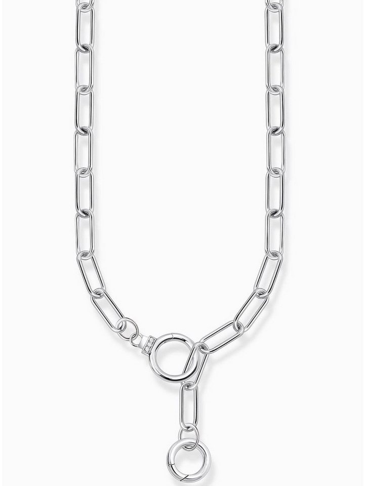 THOMAS SABO Kette mit Anhänger Thomas Sabo KE2192-051-14 Damen Gliederkette mit zwei Ringverschlüsse von THOMAS SABO