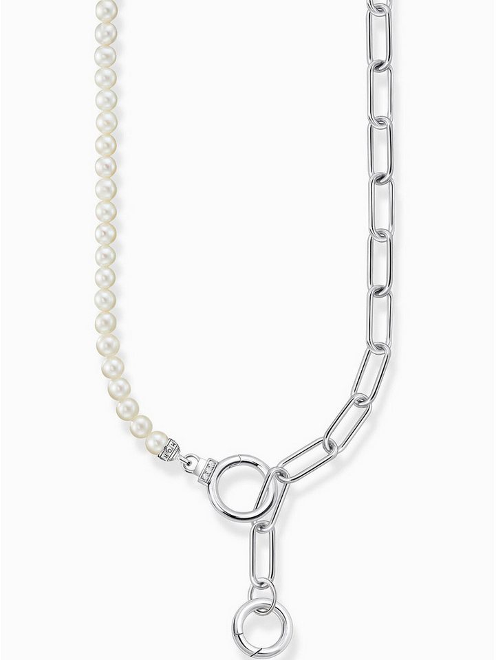 THOMAS SABO Kette mit Anhänger Thomas Sabo KE2193-167-14 Damen Collier Süßwasserzuchtperlen & Glied von THOMAS SABO