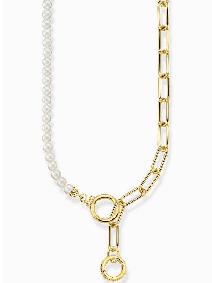 THOMAS SABO Kette mit Anhänger Thomas Sabo KE2193-445-14 Damen Collier Süßwasserzuchtperlen & Glied von THOMAS SABO