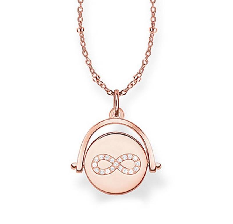 THOMAS SABO Kette mit Anhänger Unendlichkeit Kette mit Diamten von THOMAS SABO