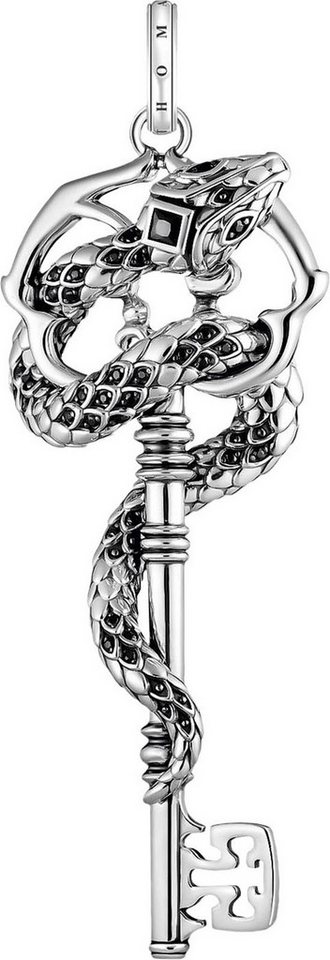 THOMAS SABO Kettenanhänger Schlangen-Optik, PE983-691-11, mit Zirkonia (synth) von THOMAS SABO